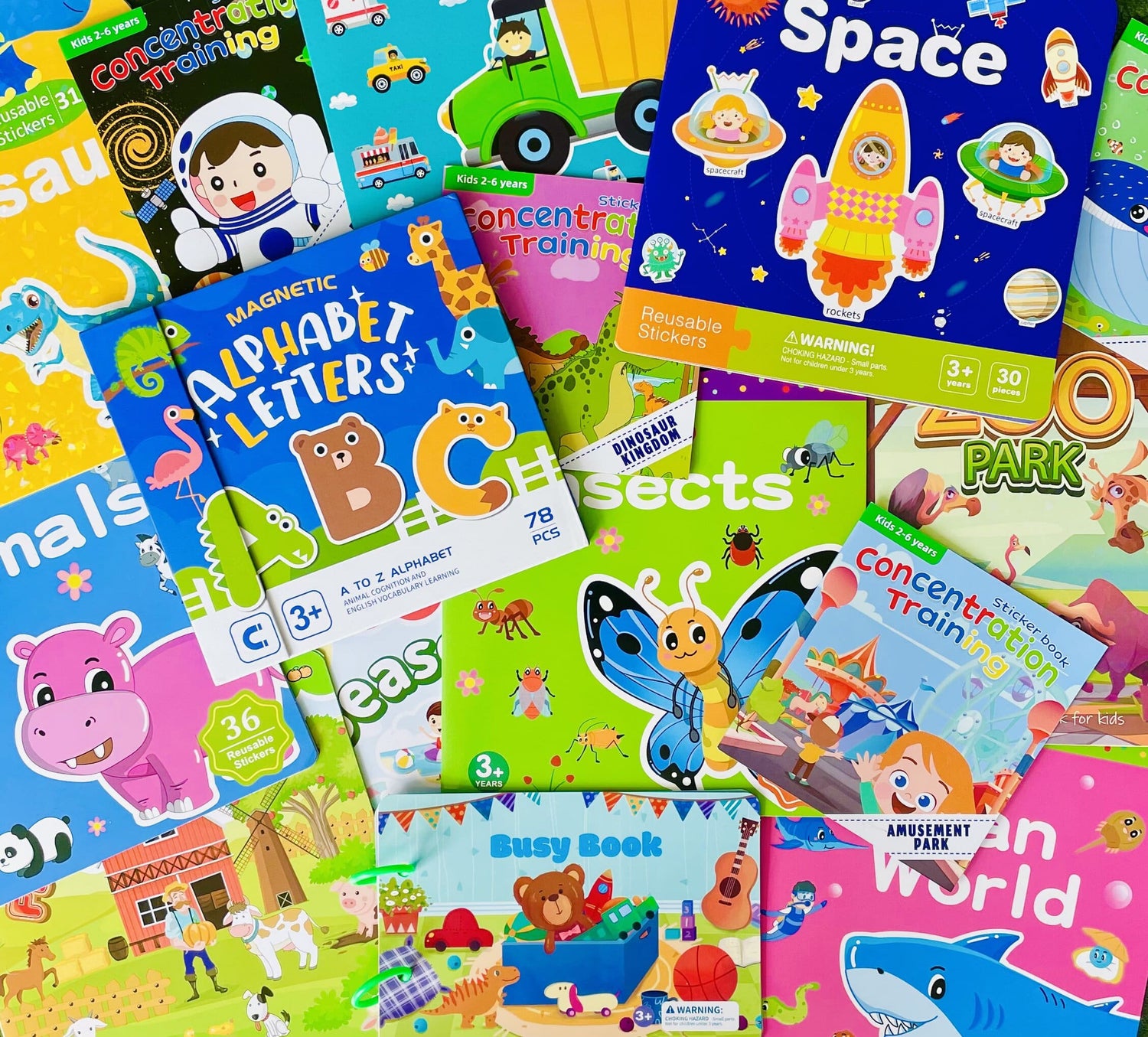 Sticker Books éducatifs