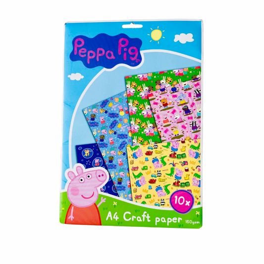 Papier Craft thème Peppa Pig