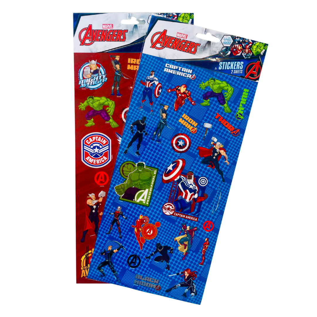 Sticker Sheets thème Avengers